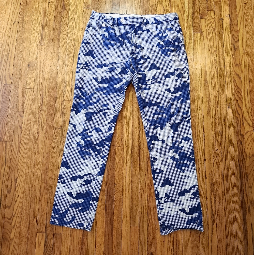 Polo by Ralph Lauren Navy and White Camo Chinos